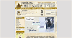 Desktop Screenshot of mikeswesternsuppliers.com